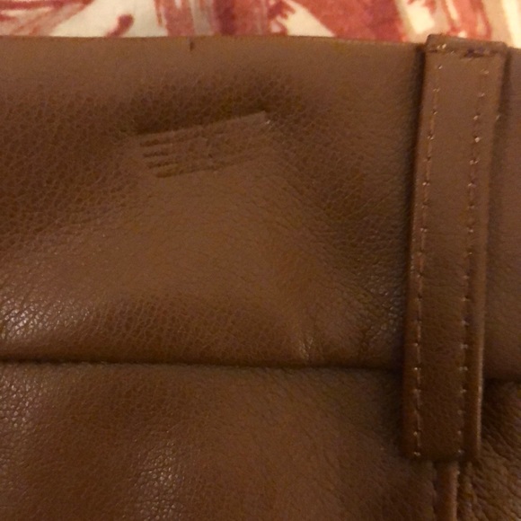 Anthropologie Davina Faux Leather Culottes- Alec Les Filles Sz. Lg - Picture 8 of 9